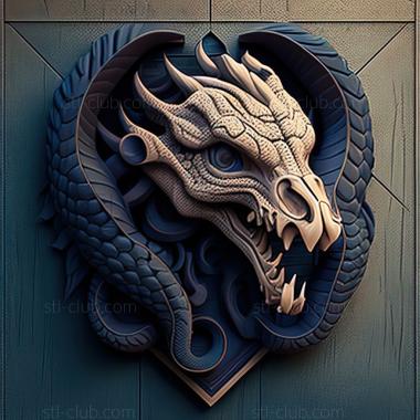 3D модель Индиго Гадюка игра (STL)